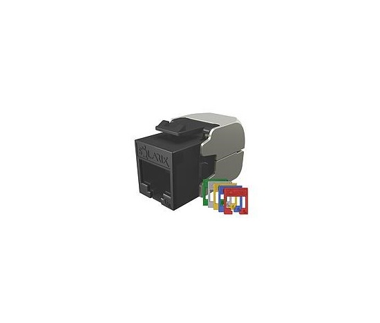 Solarix Samořezný keystone CAT6A UTP SXKJ-10G-UTP-RAL-SA, RAL FIT moduly, CROSSTALK PROTECT, Component Level a 4PPoE