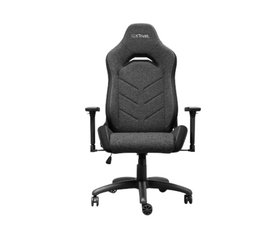 TRUST herní židle GXT 723 RUYA Fabric, šedá