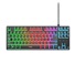 TRUST Klávesnice GXT 833 Thado, Membránová, USB, RGB, černá