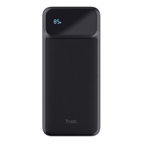 TRUST Powerbanka Avala, 20000 mAh, 1xUSB-C + 2xUSB, černá