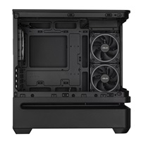 ASUS Case AP202 PRIME CASE, mATX, Průhledná bočnice, 3x 120mm ARGB Fan, černá