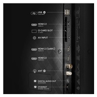 Hisense 55" TV, 4K Ultra HD, 100/120 Hz, HDR, Miracast, Apple Airplay 2