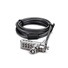DICOTA Security Cable T-Lock combination masterkeyed 3x7mm slot