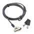DICOTA Security Cable Wedge Lock Ultra Slim keyed 3.2x4.5mm slot