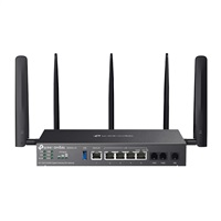 TP-Link DR3650v-4G OMADA ADSL/VDSL/4GLTE gateway (AX3000,2xFXS,1xDSL,2,4GHz/5GHz,1xGbELAN/WAN,4xGbE,1xUSB3.0,2xnanoSIM)