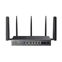 TP-Link DR3650v-4G OMADA ADSL/VDSL/4GLTE gateway (AX3000,2xFXS,1xDSL,2,4GHz/5GHz,1xGbELAN/WAN,4xGbE,1xUSB3.0,2xnanoSIM)