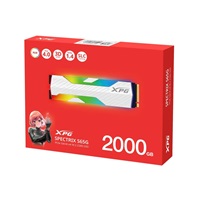ADATA SSD 2TB XPG SPECTRIX S65G, PCIe Gen4x4 M.2 2280, (R:6000/W:5000 MB/s)