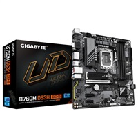 GIGABYTE MB Sc LGA1700 B760M DS3H GEN5, Intel B760, 4xDDR5, 2xDP, 1xHDMI, 1xVGA, mATX