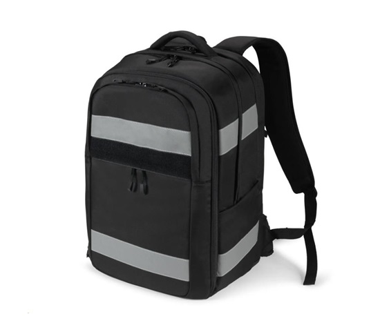DICOTA Backpack REFLECTIVE 32-38 litre, Black