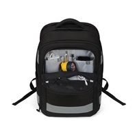 DICOTA Backpack REFLECTIVE 32-38 litre, Black