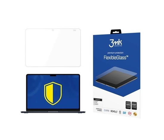 3mk hybridní sklo FlexibleGlass pro Apple MacBook Air 13,6" 2022 M2
