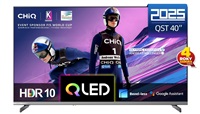 CHiQ L40QST TV 40", QLED, Full HD, Google TV, Frameless, Dolby Audio, dbx-tv, HDR 10