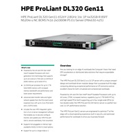 HPE PL DL320g11 6526Y (2.8/16C) 4x32G (p64706) 8SFF NS204(2x480G) 2x1000W 2p10GT 7F Smart Choice