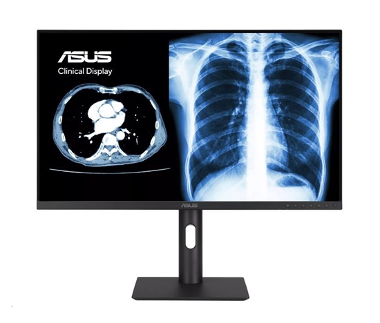 ASUS LCD 27" MH2741A Clinical Monitor 2560x1440, Flat, 75Hz, Antibacterial Treatment, 5ms, HDMI, DP, VESA