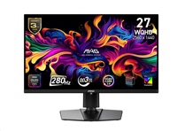 MSI LCD MAG 271QP QD-OLED X28,26.5" 2560x1440 QD-OLED,280Hz,178/178,250nits,VESA,HDMI,DP,USB-C,Audio,Black