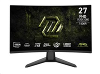 MSI LCD MAG 274CF X24, 27", 1920x1080, Rapid VA, 0,5 ms, VESA 100x100, Black