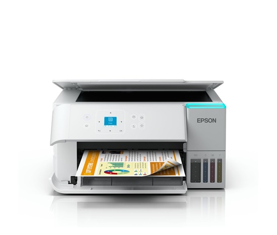 EPSON tiskárna ink EcoTank L4366, bílá, 3v1, A4, 4.800 x 1.200 dpi, 33ppm, USB, Wi-Fi, Záruka 5 let po registraci zdarma