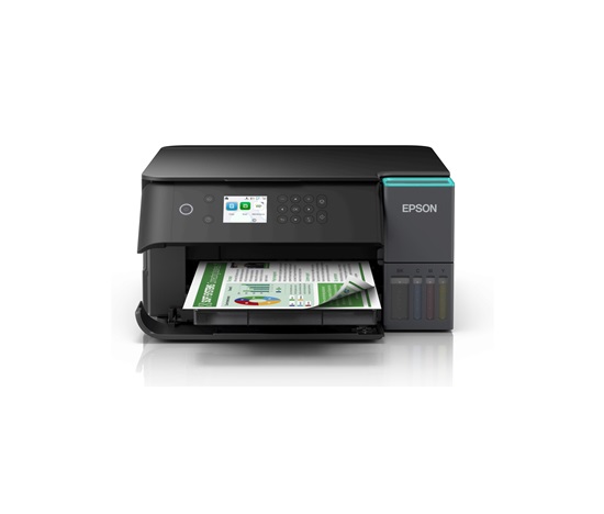Atramentová tlačiareň EPSON EcoTank L6260, 3v1, A4, 1200x4800, 33 str./min, USB, Wi-Fi, LAN, 3 roky záruka po registrácii.