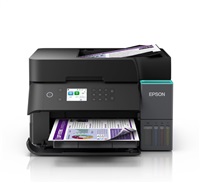 Atramentová tlačiareň EPSON EcoTank L6370, 3v1, A4, 1200x4800dpi, 33 str./min, USB, Wi-Fi, LAN, 3 roky záruka po registrácii.