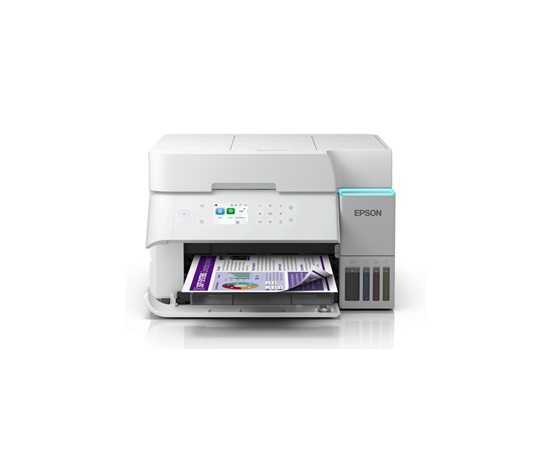 Atramentová tlačiareň EPSON EcoTank L6270, 3v1, A4, 1200x4800dpi, 33 str./min, USB, Wi-Fi, LAN, 3 roky záruka po registrácii.