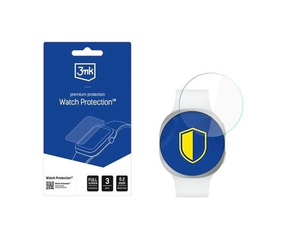 3mk hybridní sklo Watch Protection FlexibleGlass pro Samsung Galaxy Watch 8 40mm