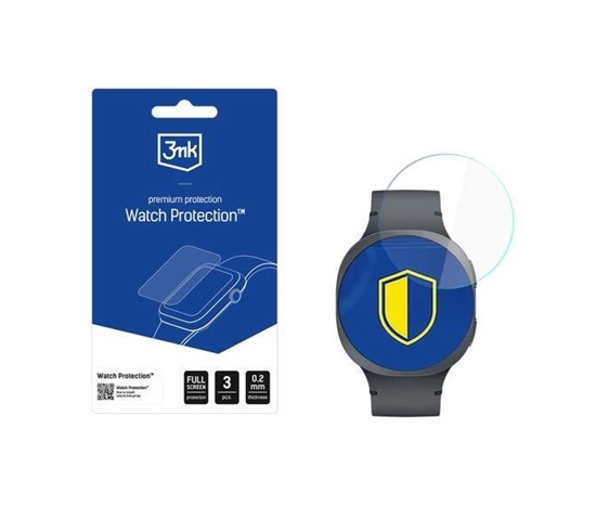 3mk hybridní sklo Watch Protection FlexibleGlass pro Samsung Galaxy Watch 8 44mm