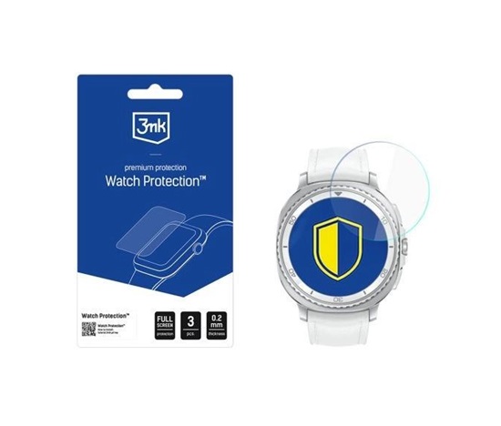 3mk hybridní sklo Watch Protection FlexibleGlass pro Samsung Galaxy Watch 8 Classic