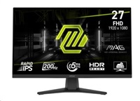 MSI LCD MAG 272F, 27", IPS, FHD, 200Hz, 0,5ms, Black