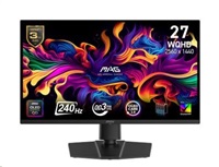 MSI LCD MAG 271QP QD-OLED X24, 26.5", QD-OLED, QHD, 240Hz, 0,03ms, Black