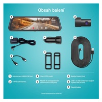 LAMAX S8 Dual - kamera do auta