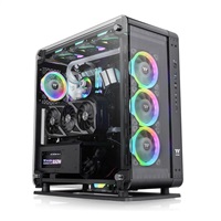THERMALTAKE Case Core P6, ATX, Průhledná bočnice, černá