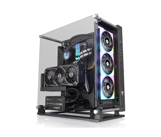THERMAL TAKE Case Core P3 TG Pro, ATX, Průhledná bočnice, černá