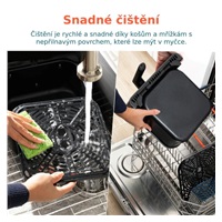 Cosori Dual Blaze 6.4L SMART horkovzdušná  fritéza + 5x špíz a gril. rošt, černá