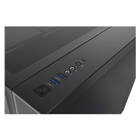 THERMALTAKE Case View 380 TG ARGB, ATX, Průhledná bočnice, 4x 120mm ARGB Fan, černá