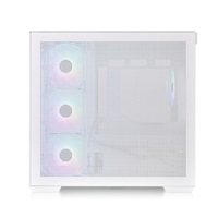 THERMALTAKE Case View 380 TG ARGB, ATX, Průhledná bočnice, 4x 120mm ARGB Fan, bílá