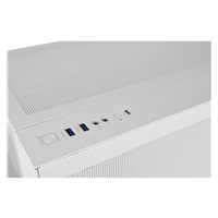 THERMALTAKE Case View 380 TG ARGB, ATX, Průhledná bočnice, 4x 120mm ARGB Fan, bílá
