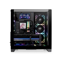 THERMALTAKE Case View 390 Air, ATX, Průhledná bočnice, 2x 120mm Fan, černá