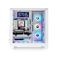 THERMALTAKE Case View 390 Air, ATX, Průhledná bočnice, 2x 120mm Fan, bílá