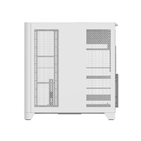 THERMALTAKE Case View 390 Air, ATX, Průhledná bočnice, 2x 120mm Fan, bílá
