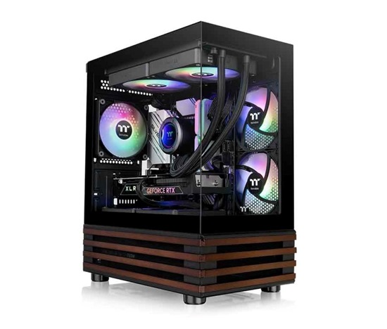 THERMALTAKE Case View 170 WS ARGB, Průhledná bočnice, černá