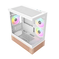 THERMALTAKE Case View 170 WS ARGB, Průhledná bočnice, bílá