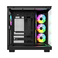 THERMALTAKE Case View 380 XL WS ARGB, Průhledná bočnice, černá