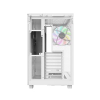 THERMALTAKE Case View 380 XL WS ARGB, Průhledná bočnice, bílá