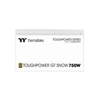 THERMALTAKE zdroj 750W Toughpower GT, 120mm, Plně modulární, 80+ Gold, bílá