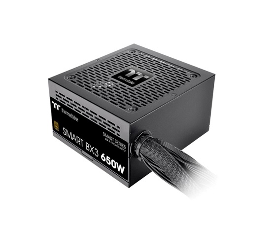 THERMALTAKE zdroj 650W Smart BX3, 120mm, 80+ Bronze, černá