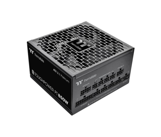 THERMALTAKE zdroj 850W Toughpower PT, 135mm, Plně modulární, 80+ Platinum, černá