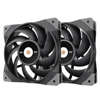 THERMALTAKE Ventilátor Toughfan 12 2-Pack, 2x120mm, černá