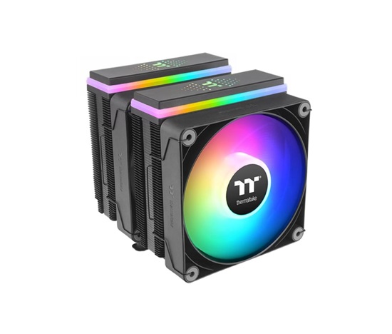 THERMAL TAKE Chladič CPU Astria 600 ARGB, 2x120mm, LGA1851, AM5, černá