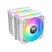 THERMALTAKE Chladič CPU Astria 600 ARGB, 2x120mm, LGA1851, AM5, bílá