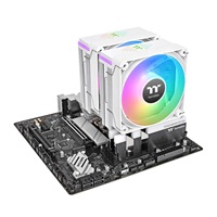 THERMAL TAKE Chladič CPU Astria 600 ARGB, 2x120mm, LGA1851, AM5, bílá